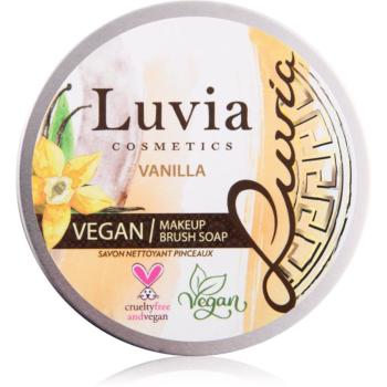 Luvia Cosmetics Brush Soap sapun pentru curatare pentru pensule cosmetice cu parfum Vanilla 100 g