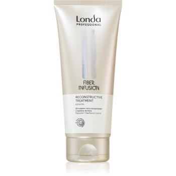 Londa Professional Fiber Infusion In-Salon Reconstructive Treatment mască regeneratoare pentru părul deteriorat cu keratina 200 ml