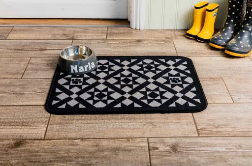 Covoraș pentru castron PET REBELLION Dinner Mate Victorian Tile, 40 x 60 cm