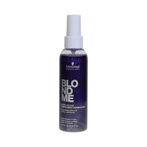 Spray Balsam Leave-In Neutralizant Schwarzkopf BLONDME Bond Repair – Anti-Galben, Stralucire Argintie  Fortifiere Instant