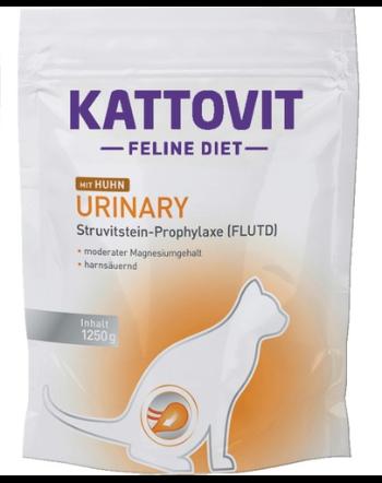KATTOVIT Feline Diet Urinary Chicken hrana uscata dietetica pentru pisici cu afectiuni urinare, cu pui 1,25 kg