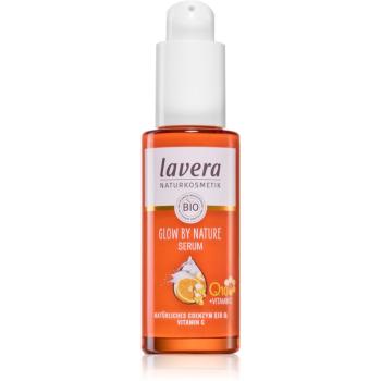 Lavera Glow by Nature ser hidratant revigorant cu vitamina C 30 ml