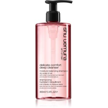 Shu Uemura Deep Cleanser Delicate Comfort sampon hidratant pentru par uscat 400 ml