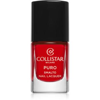 Collistar Puro Long-Lasting Nail Lacquer lac de unghii cu rezistenta indelungata culoare 40 Mandarino 10 ml