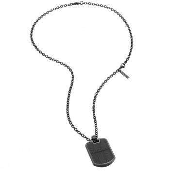 Police Colier fashion din oțel pentru bărbați PJ26400PSUGR0