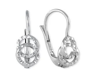 Soliter Cercei șlefuiți din argint la modă 431 001 00561 04