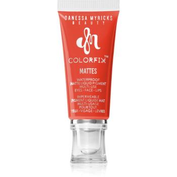 Danessa Myricks Beauty Colorfix Mattes machiaj multifuncțional pentru ochi, buze și față culoare Carrot Cake 10 ml