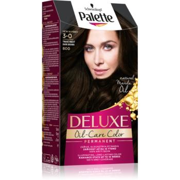 Schwarzkopf Palette Deluxe Culoare permanenta pentru par culoare 3-0 800 Dark Brown 1 buc