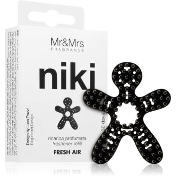 Mr & Mrs Fragrance Niki Fresh Air parfum pentru masina rezervă 1 buc