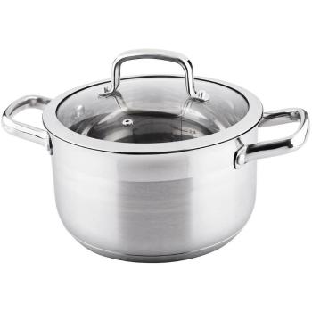 Oală din oțel inoxidabil Lamart LTSS2212 cu capacPrestige, 22 x 12,5 cm