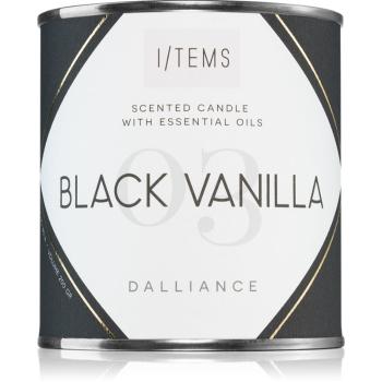 I/TEMS Essential 03 / Black Vanilla lumânare parfumată 200 g