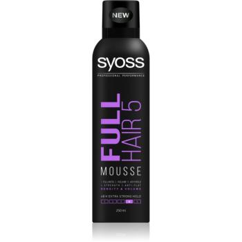 Syoss Full Hair 5 spuma  cu fixare foarte puternica 250 ml