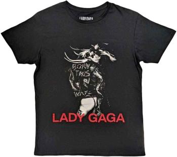 Lady Gaga Tričko Leather Jacket Unisex Black S