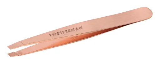 Tweezerman Pensetă Slant Rose Gold