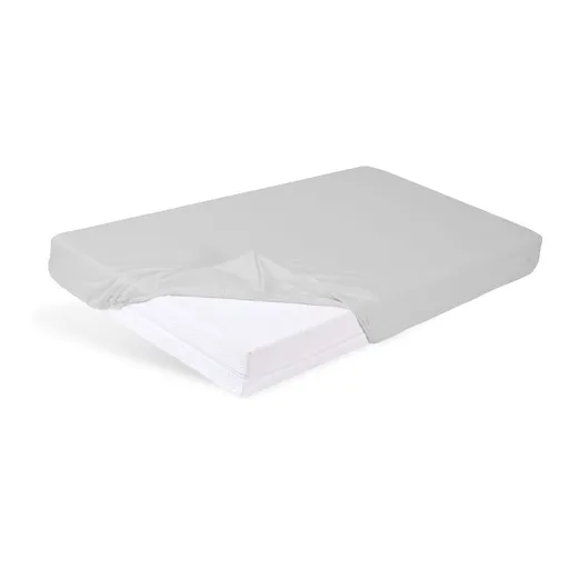 Cearșaf Bamboo, pentru copii, gri, 60 x 120 cm, gri, 60 x 120 cm