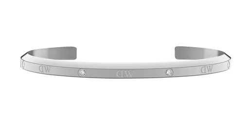 Daniel Wellington Brățară solidă de modă placată cu aur Classic Lumine DW004005 18.5 cm