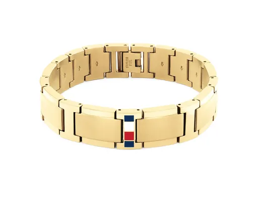 Tommy Hilfiger Brățară la modă din oțel placată cu aur Jameson 2790658