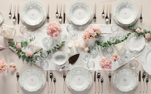 Serviciu de masa 18 piese, Nonna Rosa, Brandani, portelan