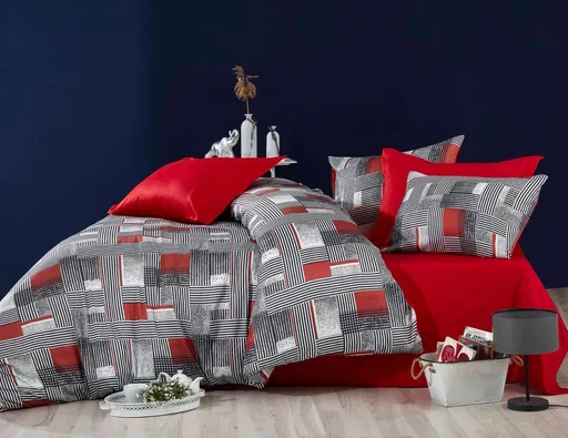 Lenjerie de pat dubla, L'essentiel Maison, 478, Multicolor