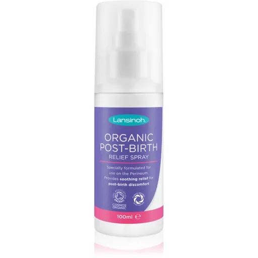 Lansinoh Organic Post-Birth spray calmant pentru mămici 100 ml