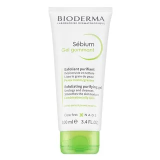 Bioderma Sébium Gel Gommant Exfoliating Purifying Gel gel de peeling pentru piele cu acnee 100 ml