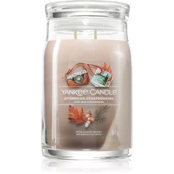 Yankee Candle Afternoon Scrapbooking lumânare parfumată 567 g