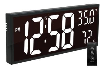 JVD Ceas digital cu termometru și higrometru DH309.1