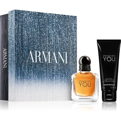 Armani Emporio Stronger With You set cadou pentru bărbați