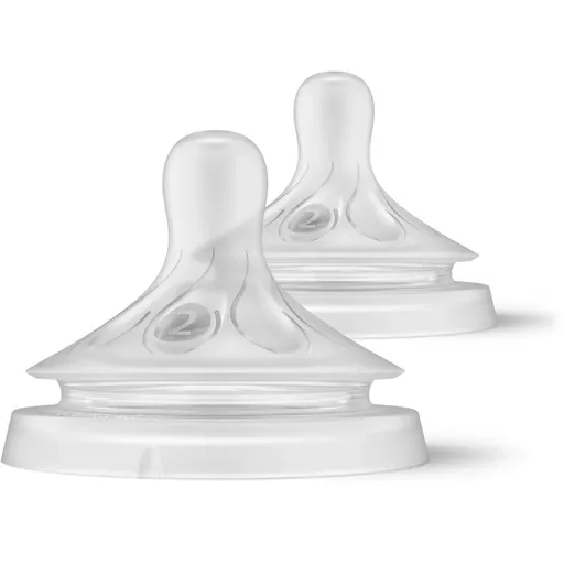 Philips Avent Natural Response SCY962/02 tetină pentru biberon 0-3 m 2 buc