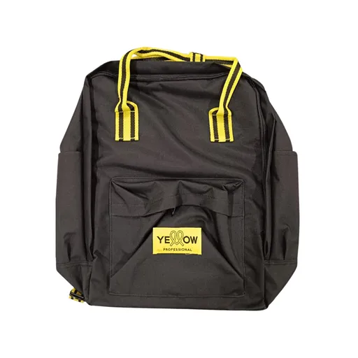 Rucsac Profesional Yellow – Stil, Functionalitate si Spatiu Generos pentru Stilisti in Miscare