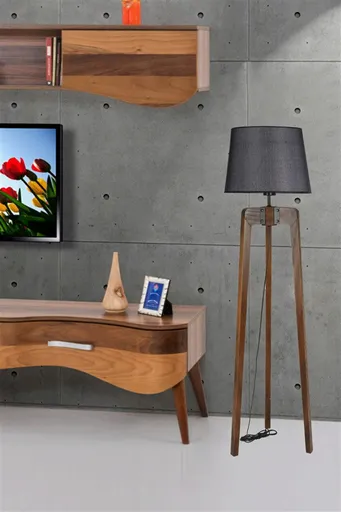 Lampadar, Opviq, 534LUN4411, Nuc / Negru