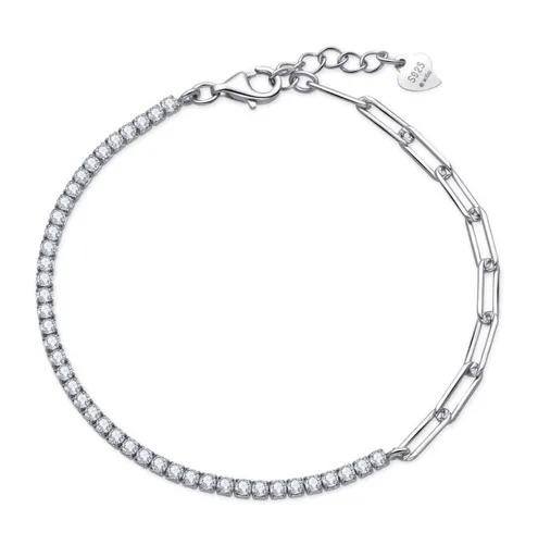 MOISS Brățară la modă din argint cu zirconiu cubic B0001493