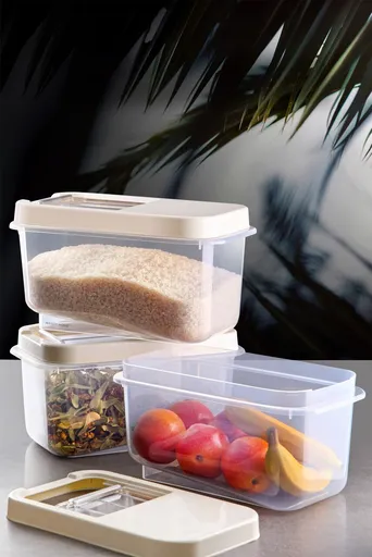 Set recipiente depozitare, Hermia, 639OKK1117, Crem