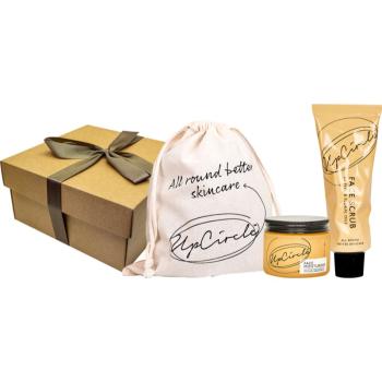 UpCircle Peeling & Moisturiser Set set cadou pentru piele sensibilă