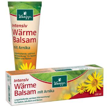 Kneipp Balsam de încălzire cu Arnica 100 g