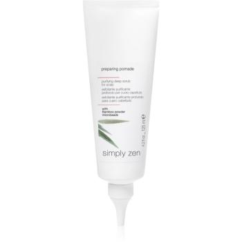 Simply Zen Preparing Pomade pasta pentru exfoliere pentru scalp 125 ml