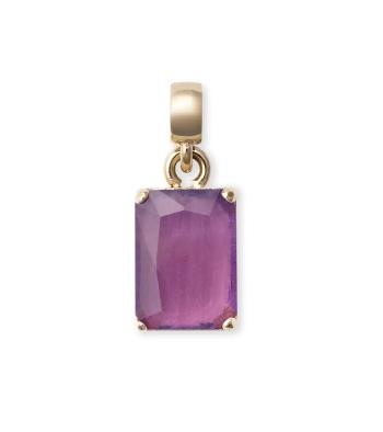 Daniel Wellington Pandantiv frumos placat cu aur cu amethyst Charms DW00401471