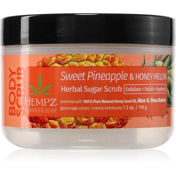 HEMPZ Sweet Pineapple Honey Melon exfoliant pentru corp 176 g