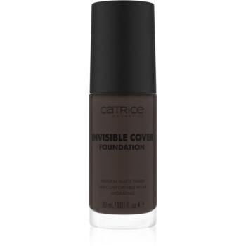 Catrice Invisible Cover Foundation makeup lichid cu efect matifiant culoare 100N 30 ml