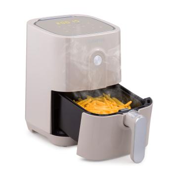 Klarstein Crisp-Pro, friteuză cu aer cald, 1400 W, 2,8 litri, 8 programe, cronometru, oțel inoxidabil