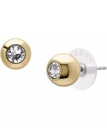 Fossil Cercei cu zirconi placați cu aur Bright Baubles JA7251710