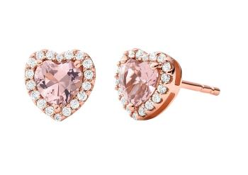 Michael Kors Cercei romantici placați cu aur cu zircon cubic MKC1519A2791