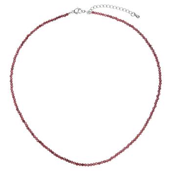 Evolution Group - Pavona Colier din mărgele cu granate autentice 42012.3 garnet