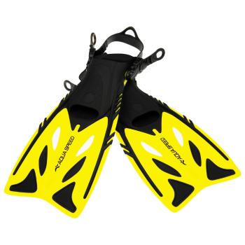 Dětské potápěčské ploutve Aqua Speed EON S Black/Fluo Yellow 27/31
