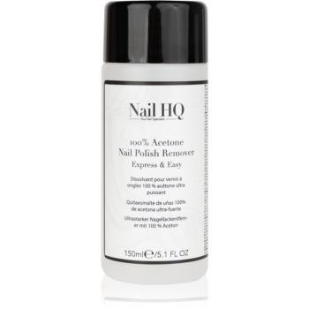 Nail HQ 100% Acetone dizolvant pentru oja 150 ml