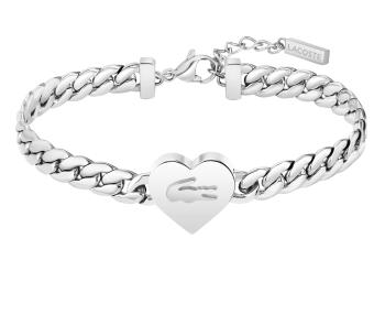 Lacoste Brățară romantică din oțel Love My Croc 2040463