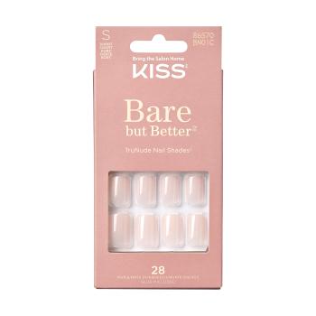 KISS Unghii cu gel Bare-But-Better Nails Nudies 28 buc