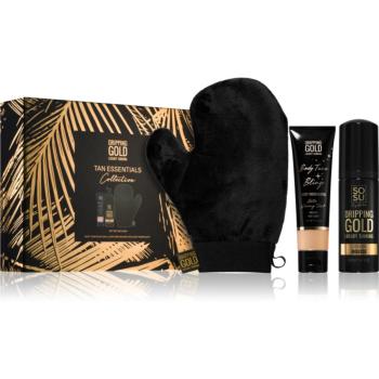 Dripping Gold Tan Essentials set cadou cu efect autobronzant