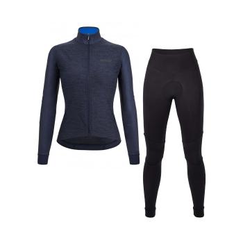 
                         Tricou și pantaloni de iarnă de ciclism - COLORE PURO+OMNIA W 
                