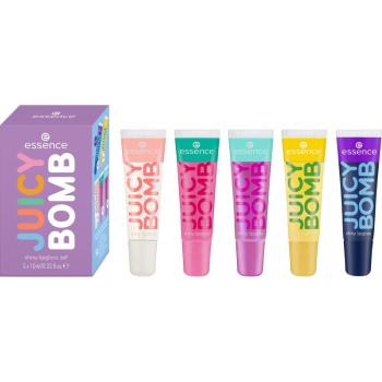 essence Juicy Bomb set cadou de buze Sweet & Glossy!